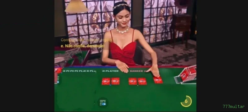 Cassino ao vivo 777multar dealers